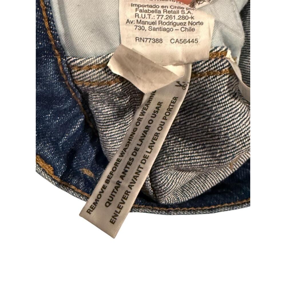 Madewell Jeans Womens Size 25 Blue High Waist Modern Classic - Picture 7 of 8